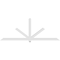 Ekena Millwork Kennewick Architectural Grade PVC Gable Bracket, 108"W x 40 1/2"H x 4"D x 4"F, 9/12 Pitch GBP108X41X0404KEN00 - alternate 5